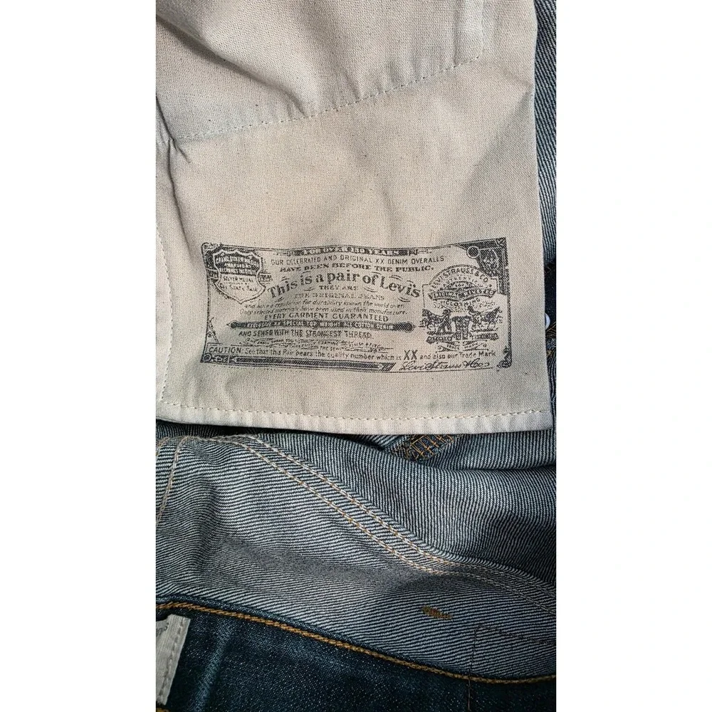 Levis 501 Original Fit Jeans Mens 40x34 Medium Wash Blue Denim Button Fly